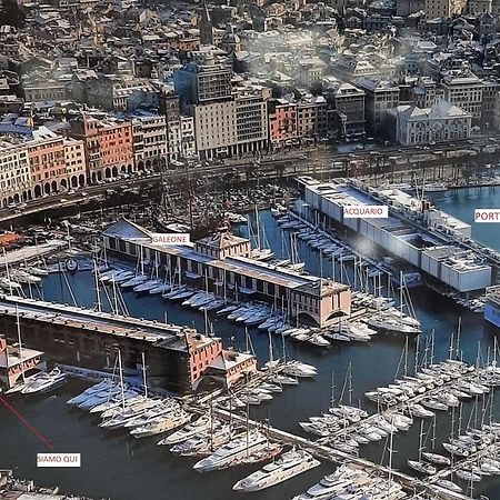 La Casa Sul Molo - Acquario Lägenhet Genua Exteriör bild
