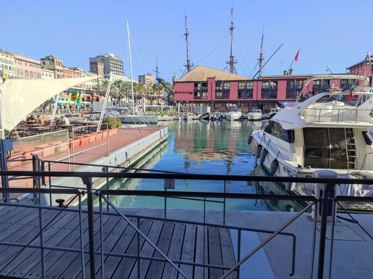 La Casa Sul Molo - Acquario Lägenhet Genua Exteriör bild