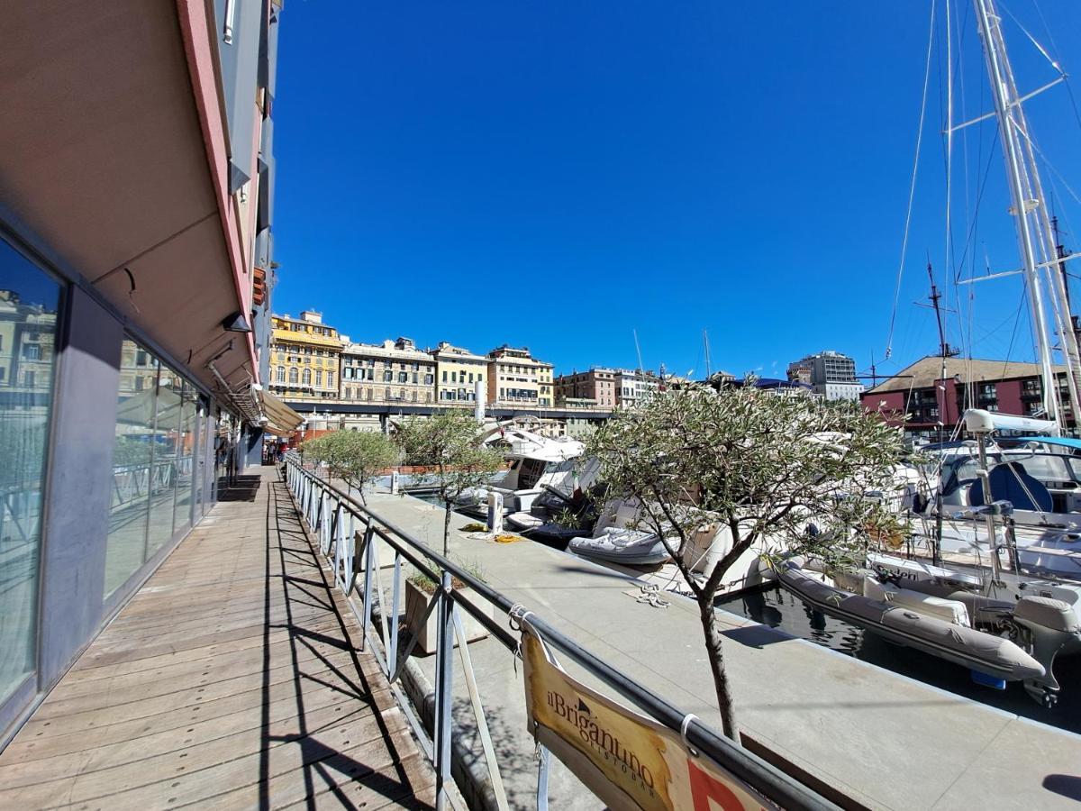 La Casa Sul Molo - Acquario Lägenhet Genua Exteriör bild